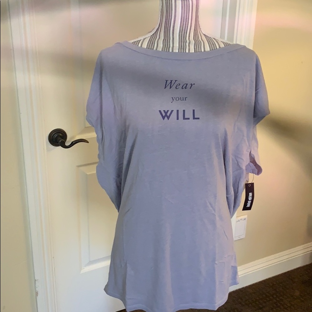 The bar method tee